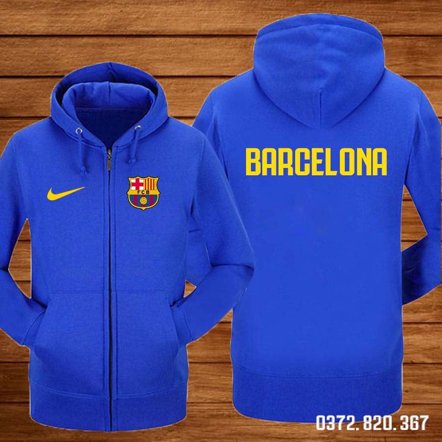 Áo khoác nỉ clb Barcelona giá siêu rẻ nhất vịnh bắc bộ