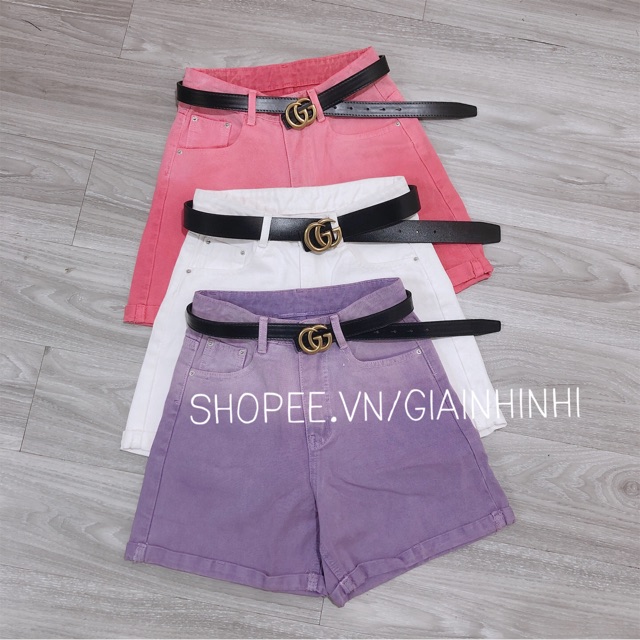 Xả hàng - Quần short bò lửng vải mềm đẹp QS1423 - NhiNhi Shop - Không kèm đai