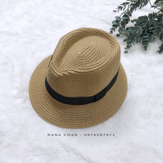 [M033] Mũ cói cho bé và bố mẹ