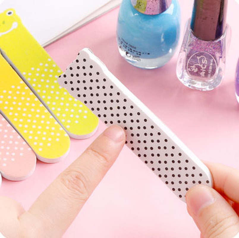 [Hàng mới về] Set 10 thanh dũa móng tay họa tiết động vật đa dạng đáng yêu