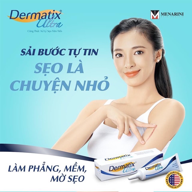 ✅[CHÍNH HÃNG] Kem Làm Mờ Sẹo Dermatix Ultra Advanced Scar Formula Gel 7g