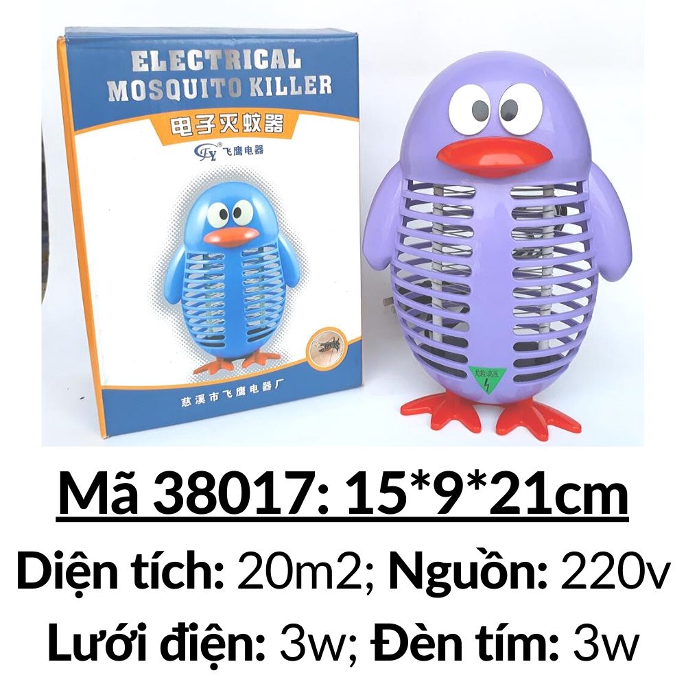 Đèn bắt và diệt muỗi côn trùng ❤Bảo hành 6 tháng❤ hình Thú/Chữ nhật kiêm đèn ngủ led