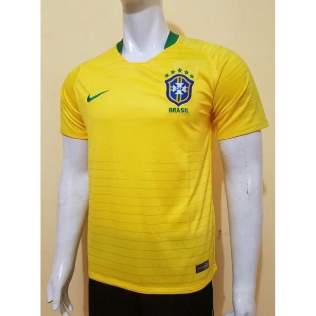 Áo Thun Đá Banh Đội Tuyển Brazil Worldcup 2018
