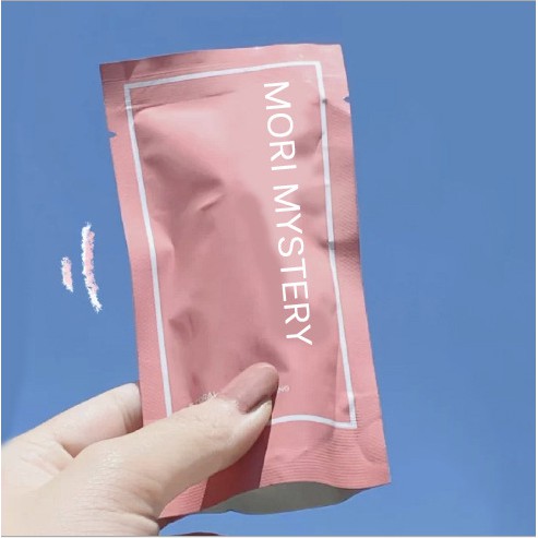 Mori Mystery Túi tiện lợi son nhung mờ mờ không thấm nước và hiển thị màu trắng ins hot sale | BigBuy360 - bigbuy360.vn