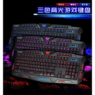 Bàn Phím Cơ Gaming Có Dây Tích Hợp Đèn Led Cho Laptop
