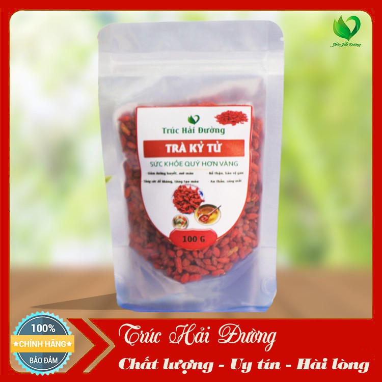 Kỷ Tử  Đỏ Đều LOẠI ĐẸP 100g Pha Trà Hoa Cúc, Giúp Đẹp Da, Bổ Máu, Dễ Ngủ, Sáng Mắt
