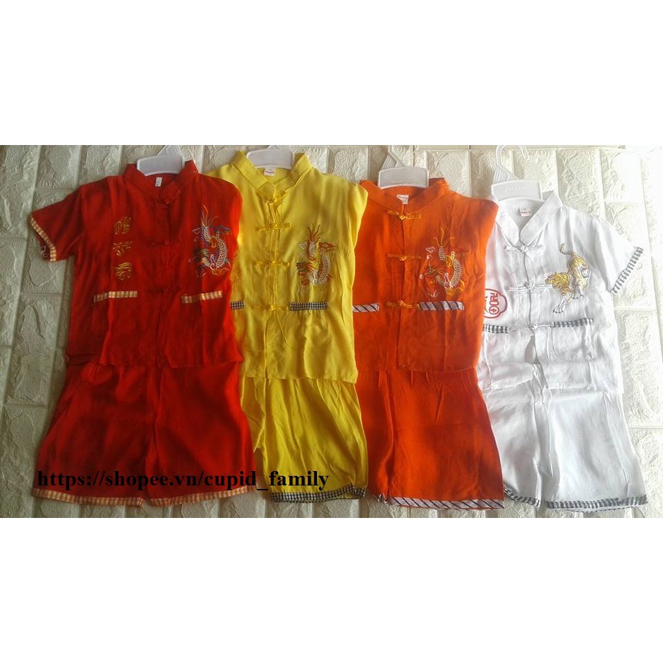 Bộ lanh cổ tàu cho bé trai - LCT