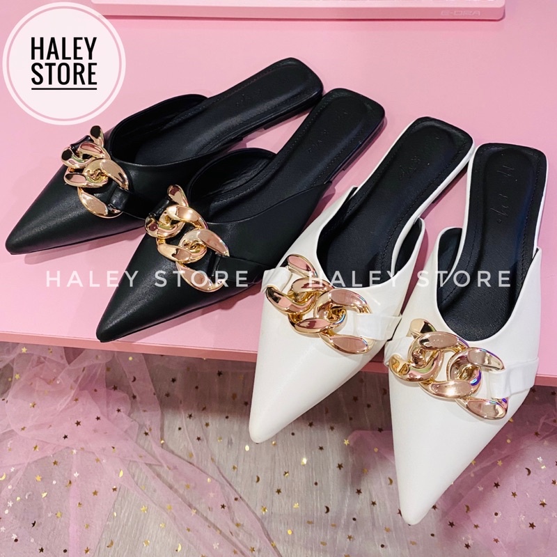 Sục nữ bệt xích mũi nhọn hàng cao cấp đi chơi đi làm đi biển đi du lịch HALEY STORE