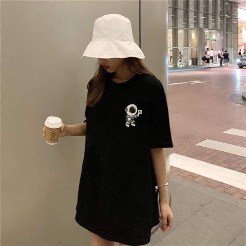 (MA357)Áo thun form rộng tay lỡ dấu quần