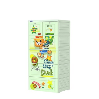 Tủ nhựa cao cấp vân gỗ TABI Xanh Lá Hổ Con - Chính hãng Nhựa Duy Tân