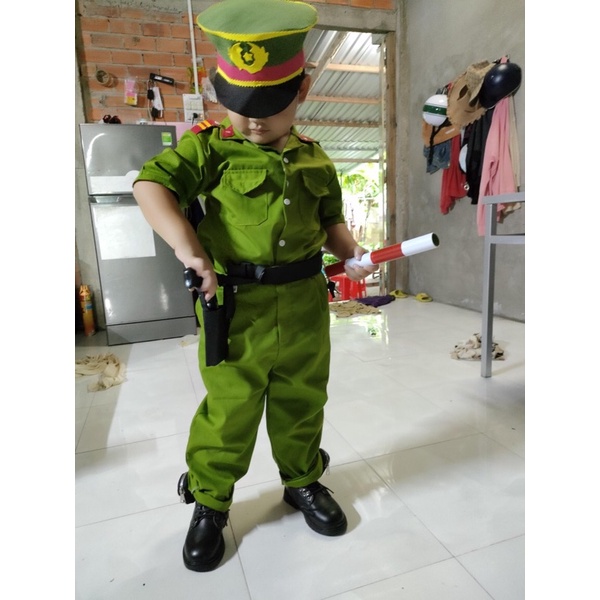 set hoá trang CA và CS giao thông (8-38kg)
