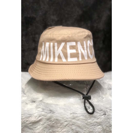 [ MŨ TRẺ EM ] Mũ bucket cho bé 5-8 tuổi , mũ bucket thời trang bé in chữ mikenco có quai rút
