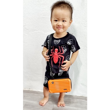 Set bộ thun đùi bé trai 21506