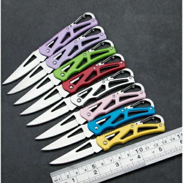 DAO GẤP MINI EDC THÉP KHÔNG GỈ- DÙNG TREO MÓC KHOÁ.