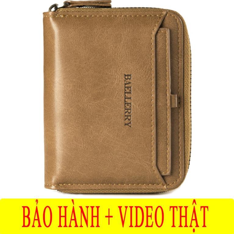 Bóp Ví Nam Da Nhiều Ngăn Ví Đứng Da Nam Bền Đẹp Thời Trang PUGI - V2 Xịn