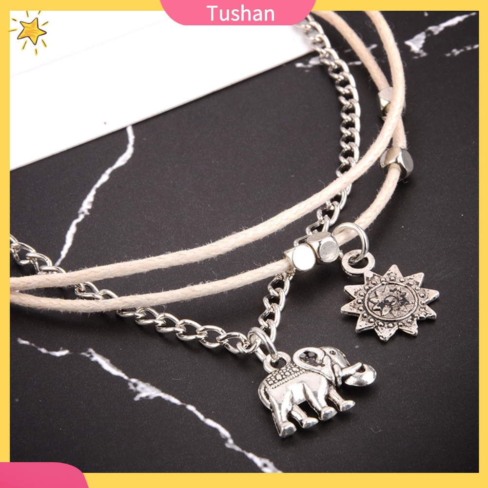 Lắc chân phong cách Bohemian thời trang cho nữ