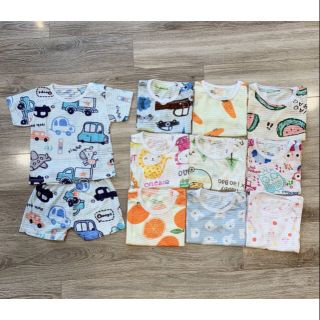 Bộ cotton sợi tre cho bé