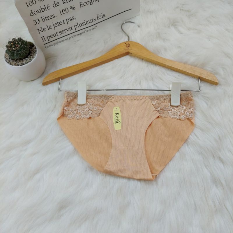 Quần nữ phối ren thông hơi, thoáng mát - lotren