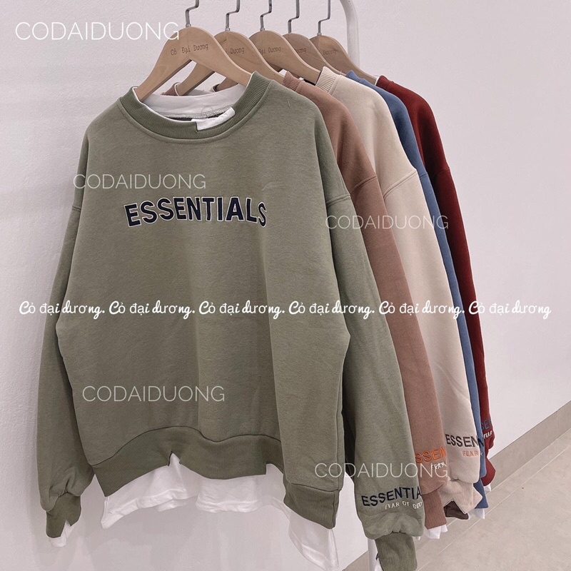 áo nỉ SWT essentials vá màu | BigBuy360 - bigbuy360.vn