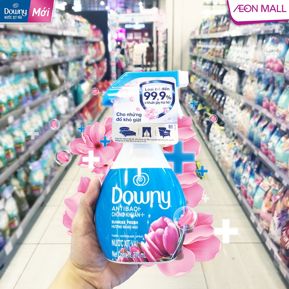 Xịt Vải DOWNY Khử Mùi Và Chống Khuẩn 99.9% Chai 370 ML