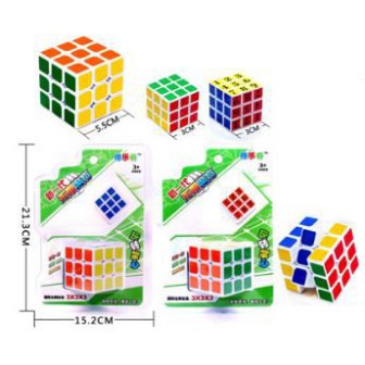 Rubik 3x3 khối lập phương,phát triển trí tuệ cho bé (1232RBL)