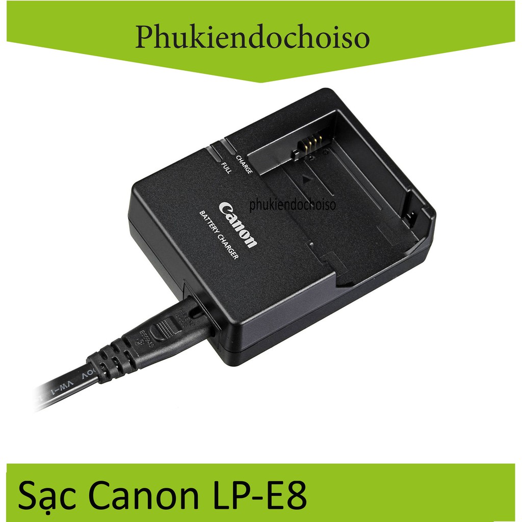 Bộ pin sạc thay thế 1 Pin 1 Sạc máy ảnh Canon LP-E8