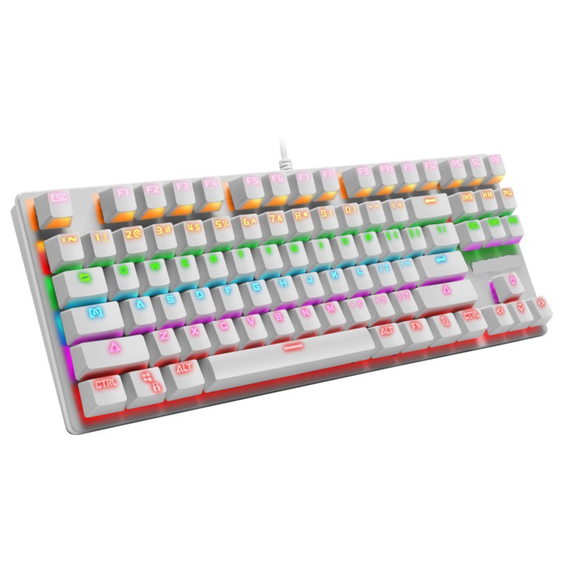 Bàn Phím Cơ Gaming 87 Phím Có Đèn Nền Rgb