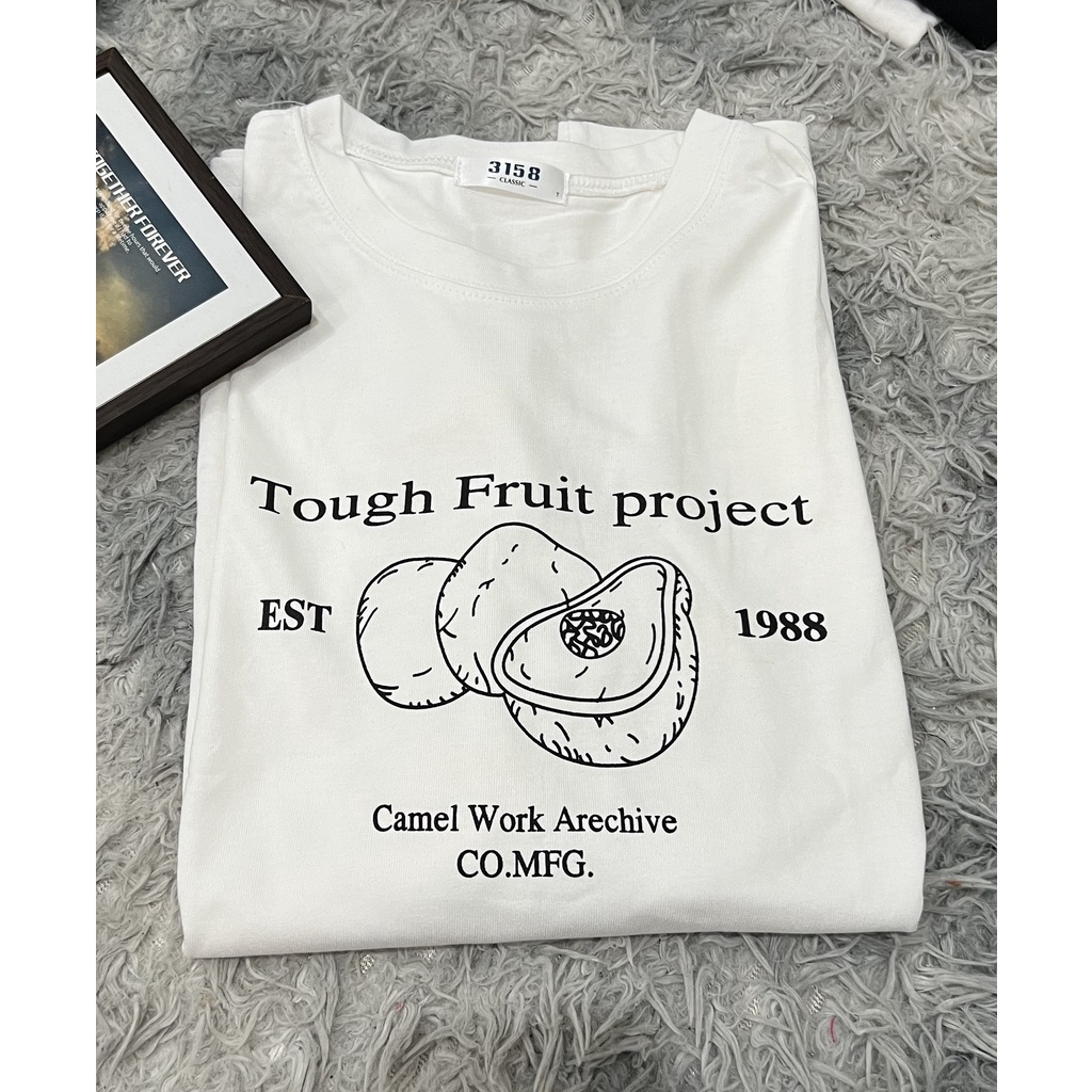 Áo Phông 3158 In Chữ Nữ Nam, Áo Thun Tay Lỡ Oversize From Rộng Basic Chất Cotton100% -MYNAr.Store