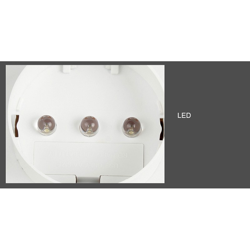 Đèn Led 3 Bóng Gắn Tường Sử Dụng Năng Lượng Mặt Trời