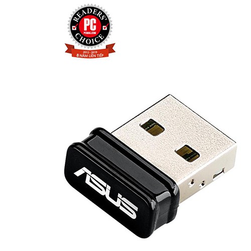 Cạc mạng wifi Asus USB-N10 Nano 150Mbps - Hàng chính Hãng