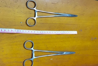 Kẹp kim sản khoa 20cm