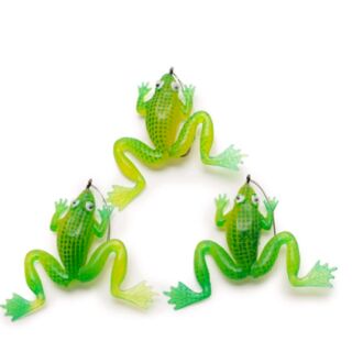 Bộ 3 mồi câu cá lóc, trên có lưỡi