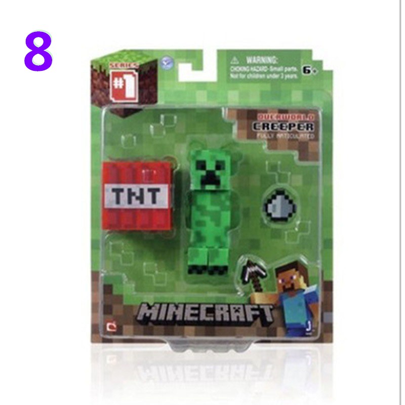 Bộ mô hình đồ chơi lắp ghép Minecraft