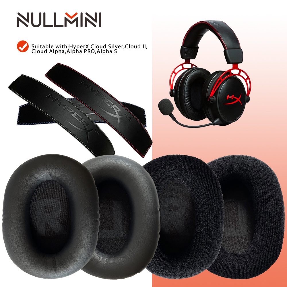 Đệm Bọc Bảo Vệ Tai Nghe Chụp Đầu Cho HyperX Cloud Silver/Cloud II/Cloud Alpha/Alpha PRO/Alpha S