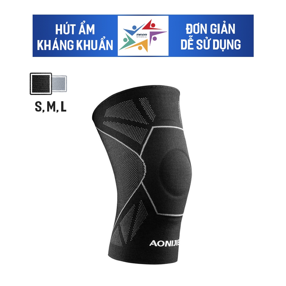 [Mã SKAMFSW175 giảm 10K đơn 50K] Bó Gối Băng Bảo Vệ Đầu Gối Aonijie E4108 Hỗ Trợ Khớp Gối, Dây Chằng, Đàn Hồi Tốt