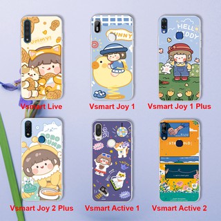Ốp lưng Vsmart Live -Star -Active 1- Active 2 -Joy 1 -Joy 1 Plus -Joy 2 -Joy 2 plus in hình CÔ GÁI DỄ THƯƠNG