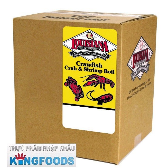 Bột gia vị luộc -sốt hải sản crab & shrimp boil 454gram