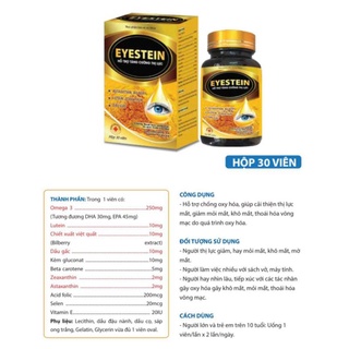 VIÊN BỔ MẮT EYESTEIN( MẪU MỚI) HÀNG CHÍNH HÃNG