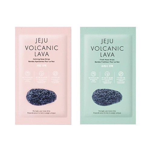 Hộp Mặt Nạ Lột Mụn Mũi The Face Shop Jeju Volcanic Lava