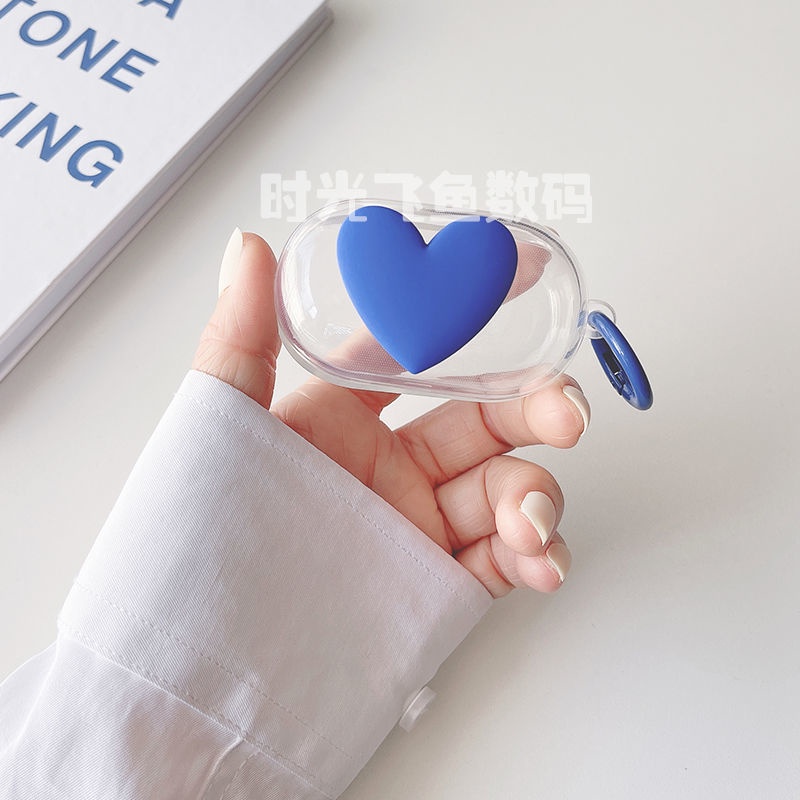 Vỏ Bảo Vệ Hộp Đựng Tai Nghe OPPO Enco Buds Trong Suốt Đính Nơ &amp; Gấu Dễ Thương