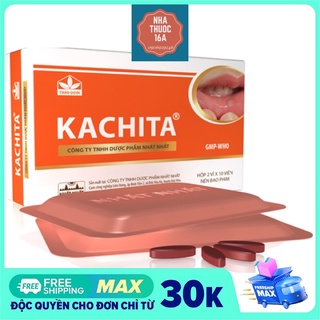 <CHÍNH HÃNG> KACHITA NHẤT NHẤT 7 - HỖ TRỢ NHIỆT MIỆNG, CHẢY MÁU CHÂN RĂNG, SƯNG NƯỚU, HÔI MIỆNG, VIÊM HỌNG, NỔI ĐẸN