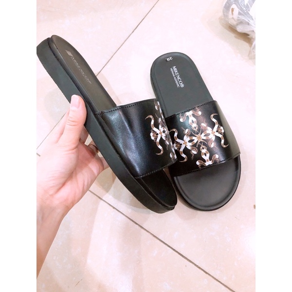 Dép Da Nam in Hình 3D Bạch Tuộc [ẢNH THẬT ] Đế Cao Su full size 38-43