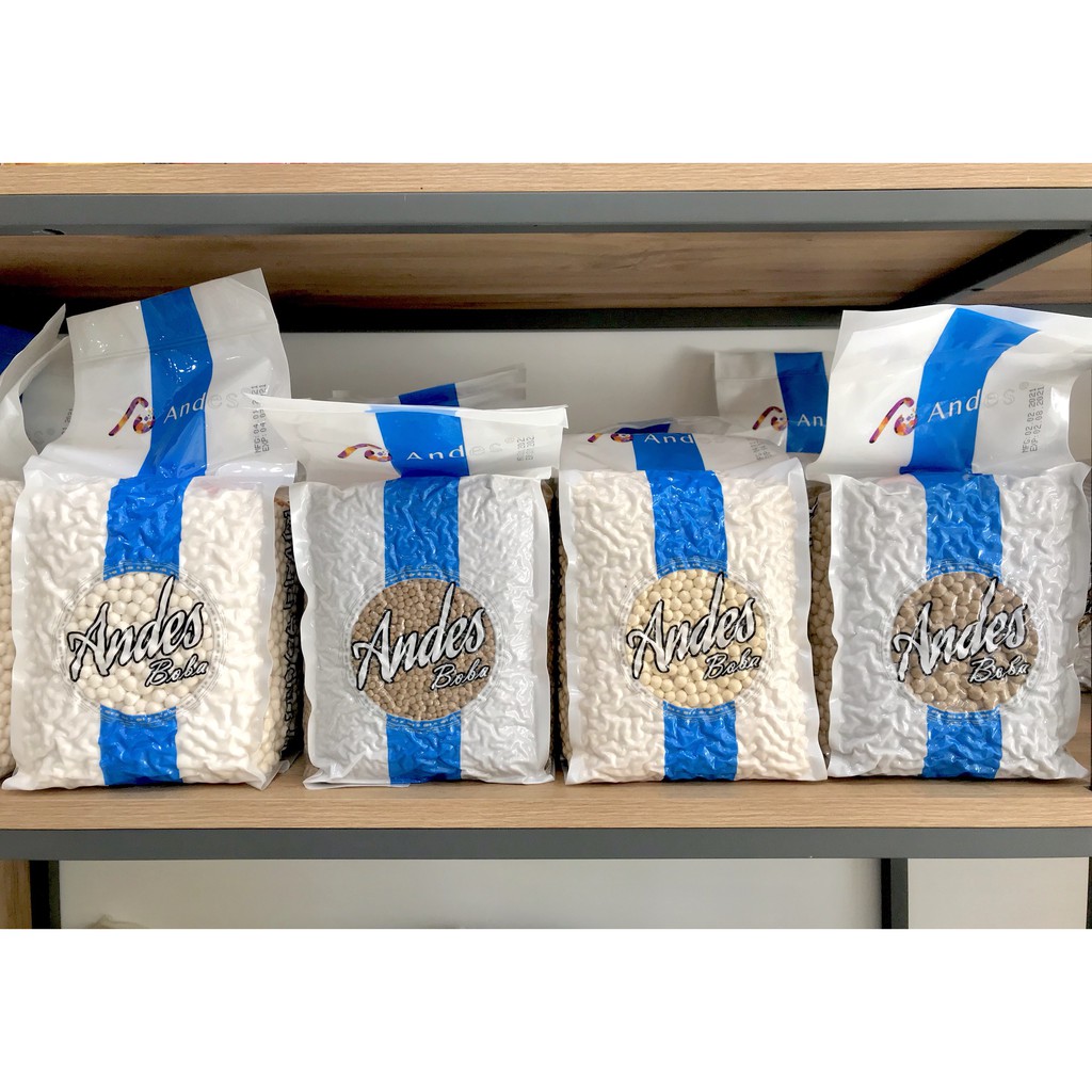 [Mã 267FMCGSALE giảm 8% đơn 500K] Trân Châu Đài Loan ANDES (Caramel, Hoàng Kim, Trắng, Mini Caramel)