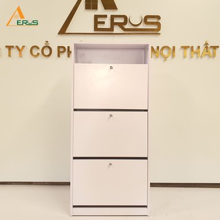 Tủ giày gỗ công nghiệp 3 cánh lật (TG-05)