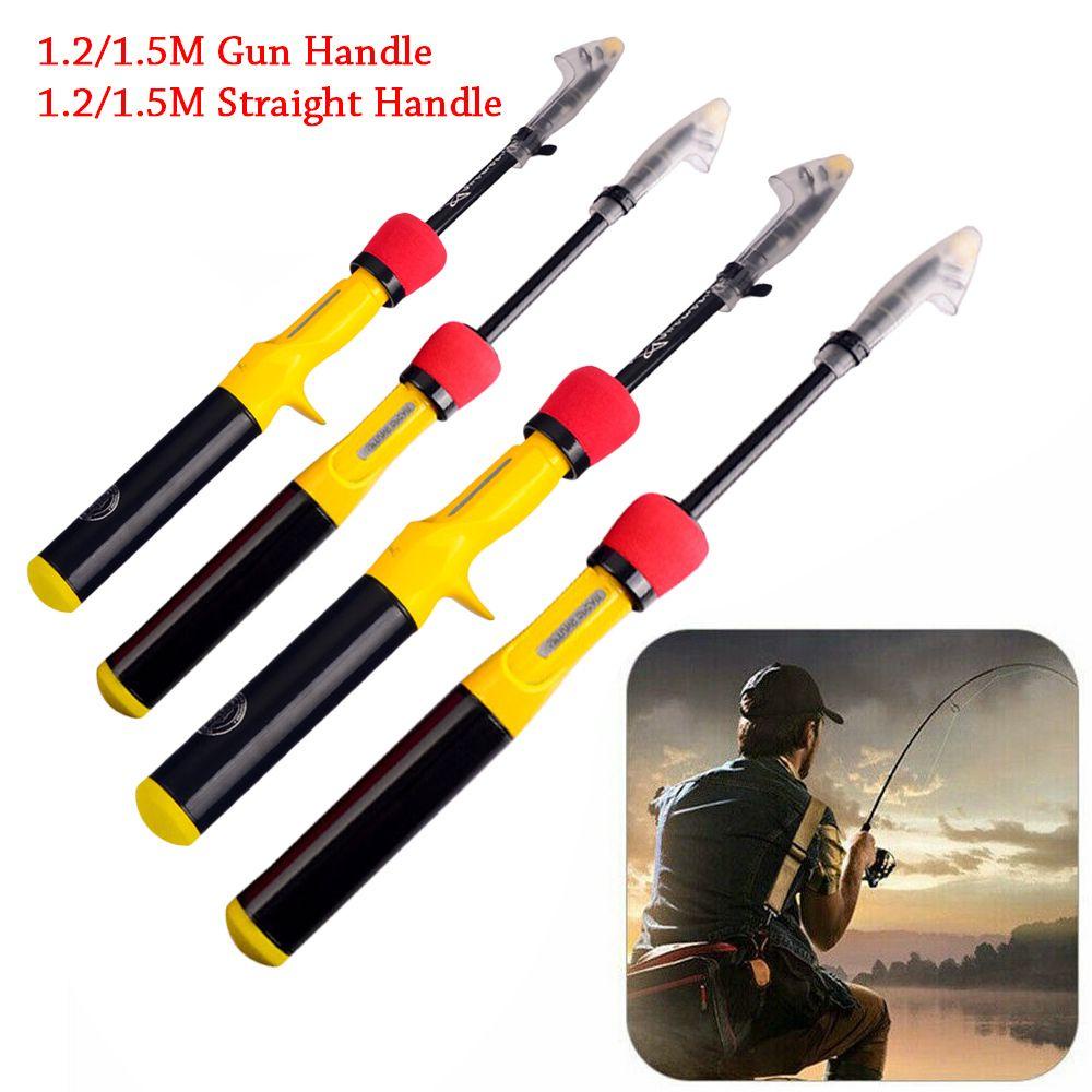 Cần Câu Cá Mini Siêu Nhẹ Có Thể Thu Gọn Tiện Dụng Mang Theo Du Lịch