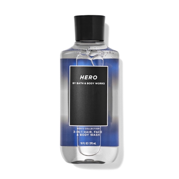 SỮA TẮM GỘI RỬA MẶT 3 IN 1 BATH & BODY WORKS 295ML CHO NAM - HERO