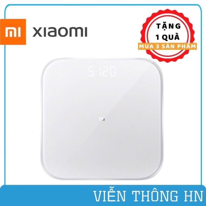 Cân điện tử thông minh Xiaomi scale 2 màn hình led gen 2 bluetooth kết nối với điện thoại