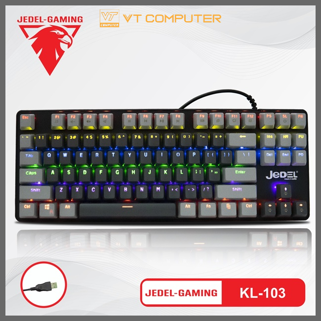Bàn Phím Cơ Jedel / KL103 / Bảo Hành 12 Tháng