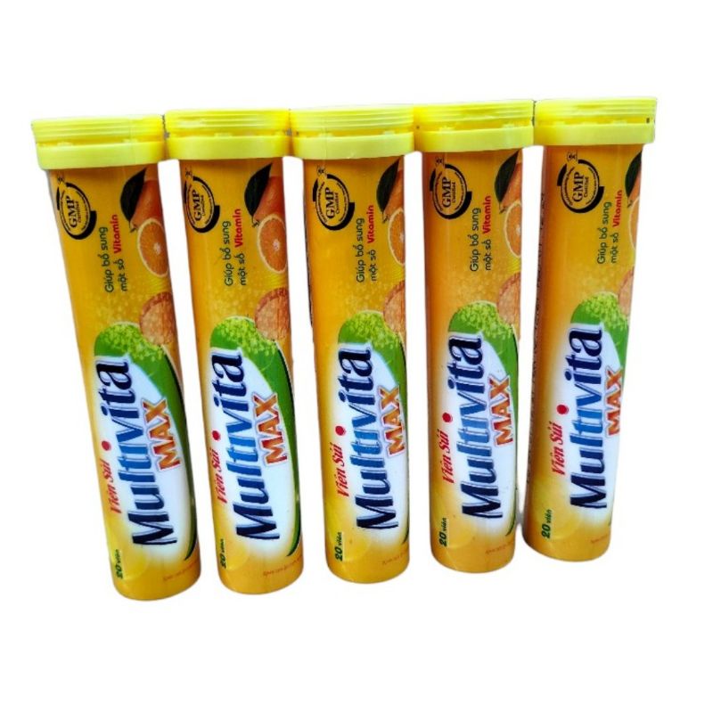 Viên sủi Muvitamin max bổ sung vitamin cần thiết cho cơ thể