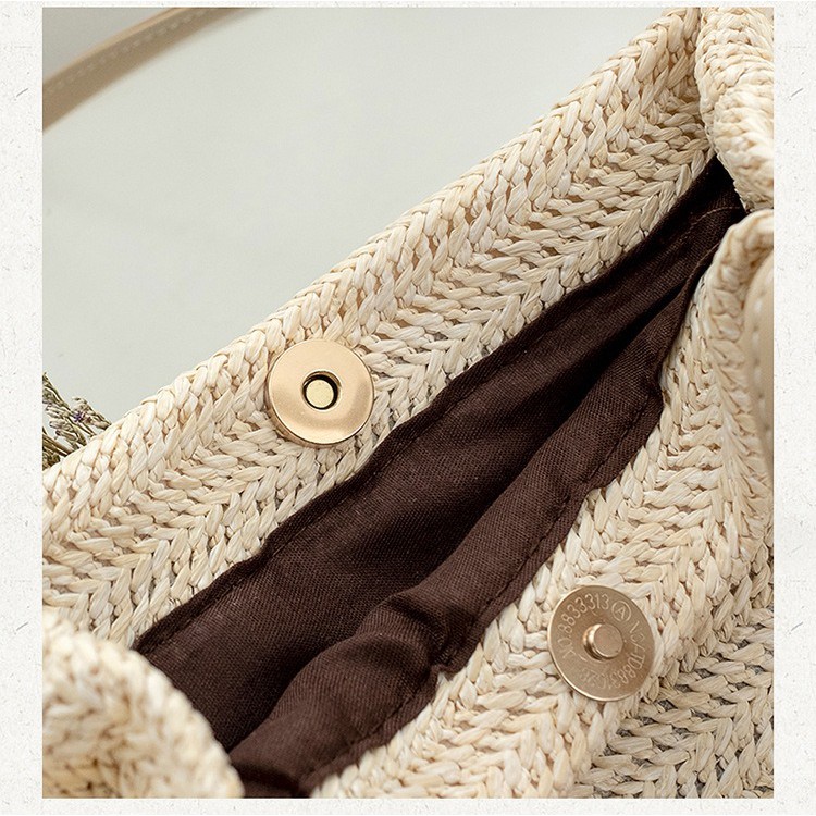 Túi cói đi biển dễ thương | BigBuy360 - bigbuy360.vn